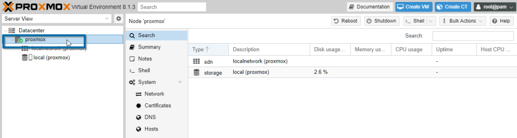 Configuring Proxmox 13
