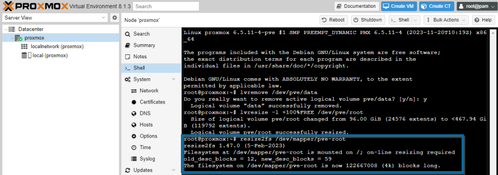Configuring Proxmox 17