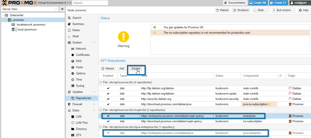 Configuring Proxmox 21