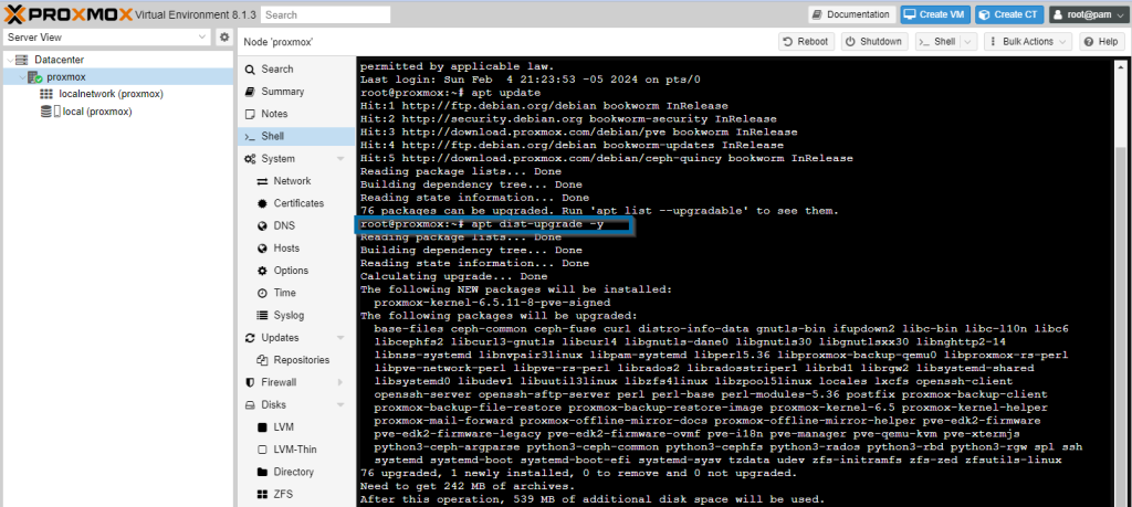Configuring Proxmox 23