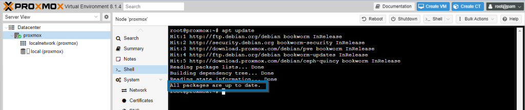 Configuring Proxmox 24