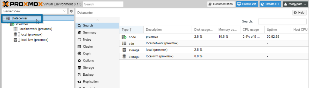 Configuring Proxmox 8